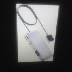 New Anker Docking Station 553 Kvm Switch For PC And Laptops Dual 4k USB C HDMI And Display port 