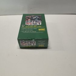 1990 ProSet Football Series 1 unopened box