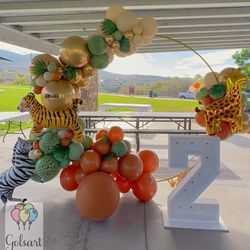 Safari Theme Balloon Garland 