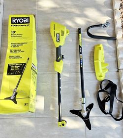 RYOBI 40V Brush Cutter EXPAND-IT Attachment Capable