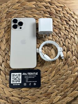 📱 iPhone 13 Pro Max | 128GB | Gold | AT&T/Cricket Only | Hablo Español