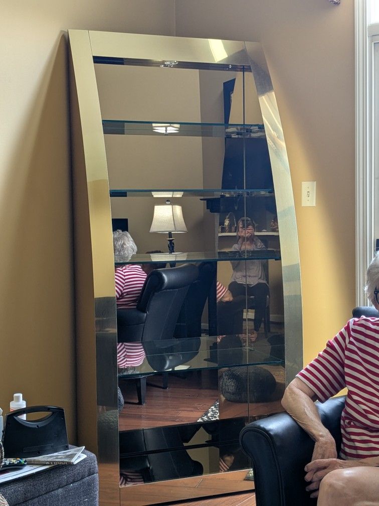 FREE Large Brass Bookcase