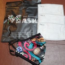 1000 Face Masks, Assorted Designs, 3 Replacement Filters Included Per Pack