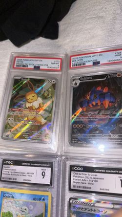 Pokémon graded PSA, CGC