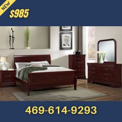New Queen Bedroom Set 