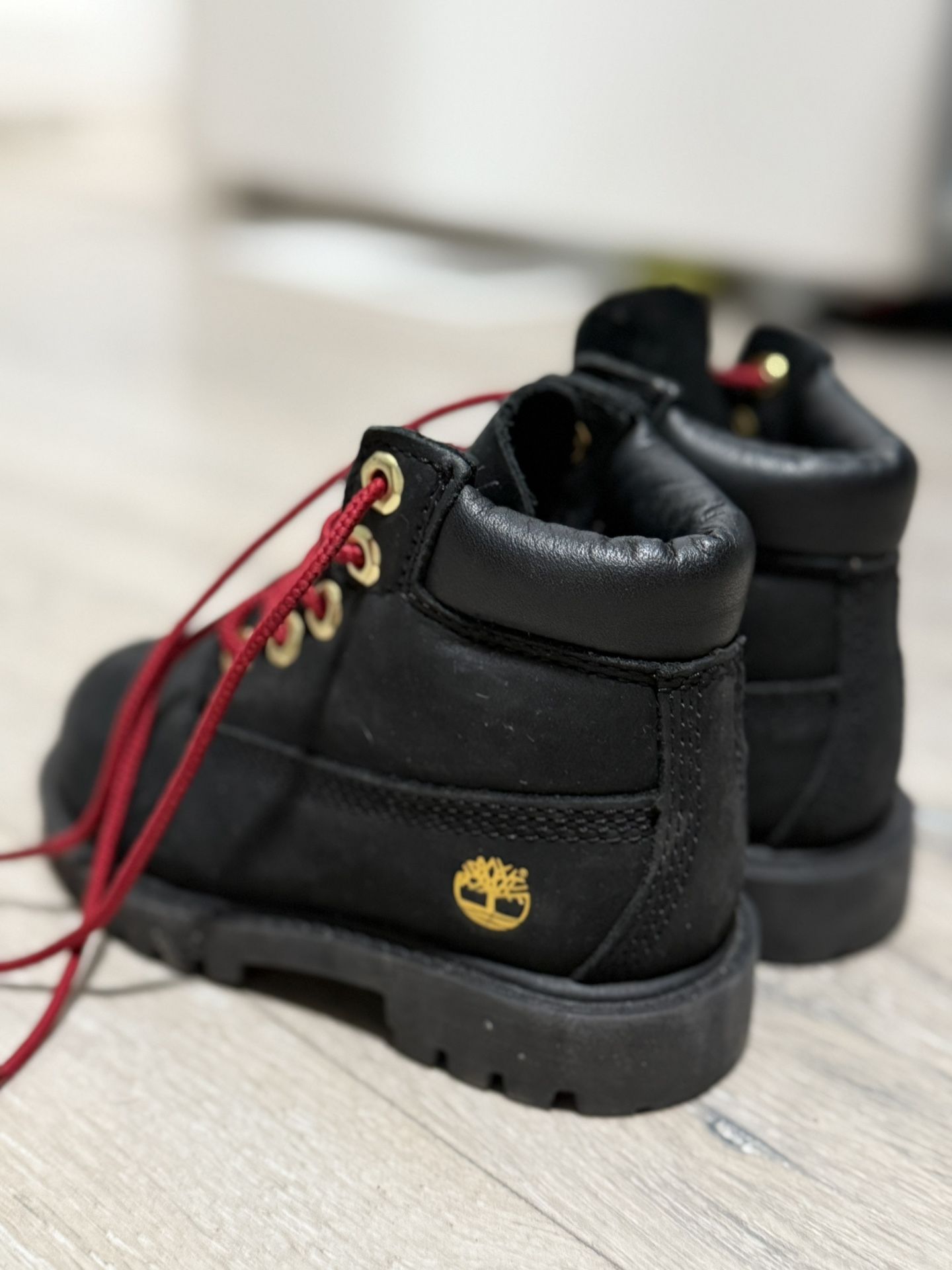 Black Toddler Timbs 7c