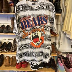 Chicago bears looney tunes Tasmanian devil 
