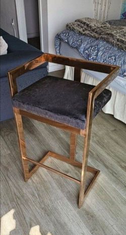 Rose Gold Bar Stools