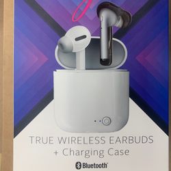 Wireless Earbuds + Charging Case