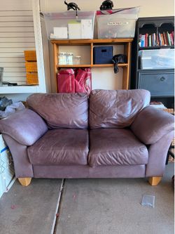 Copenhagen Purple love seat sofa