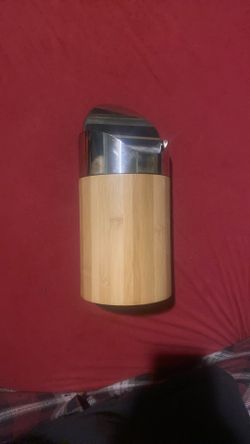 Mini Bamboo Trash Can