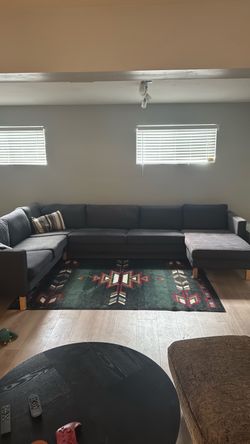 U 3 piece Sectional Couch