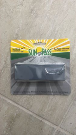 SUNPASS PORTABLE TOLL TRANSPONDER (NEW)