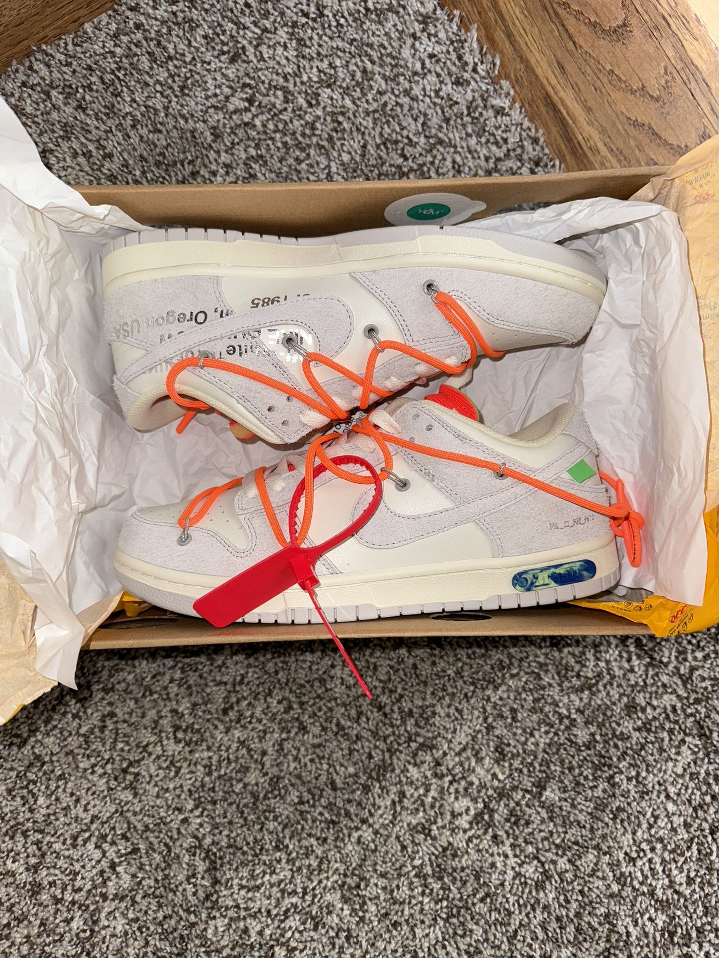 Off White Nike Dunk Lot 31/50