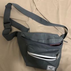 Herschel Gray Plaid Fannypack/Hip pack
