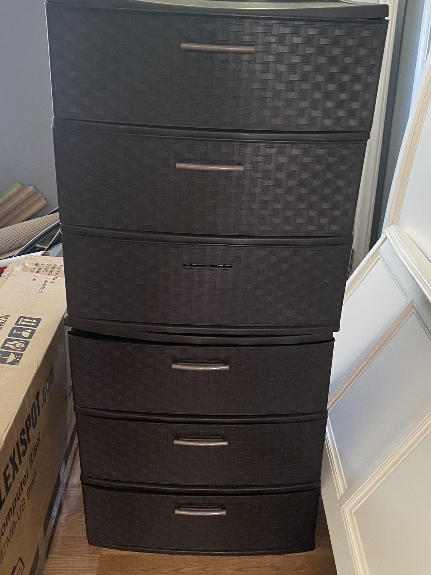 2 Three Drawer Storage Units