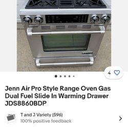 JENN AIR  JGS8860BDP