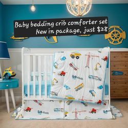Baby Bedding Crib Comforter Set $28