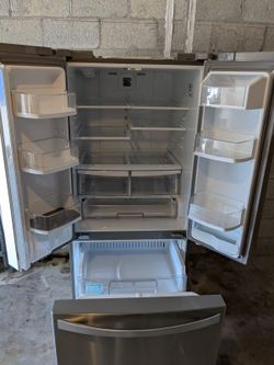 Refrigerador de puerta francesa 30 "× 67 de alto