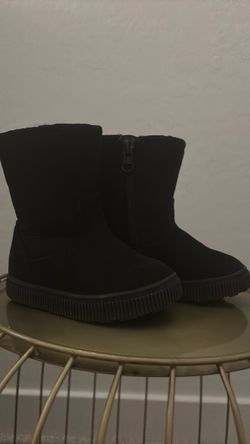 Toddler Zip-Up Ankle Boots Size 5