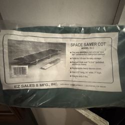 Space Saver cot
