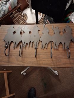 Vintage Western Coat Rack