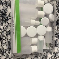 Travel Size Toiletry Bottles and Containers Set