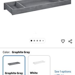 Oxford Baby Universal Changing Topper Gray