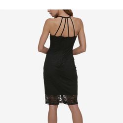 Black Halter Dress 