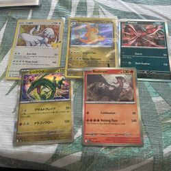 dragonite, rayquaza and other pokemon lot