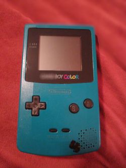 Game Boy Color Teal CGB-001 *Works*