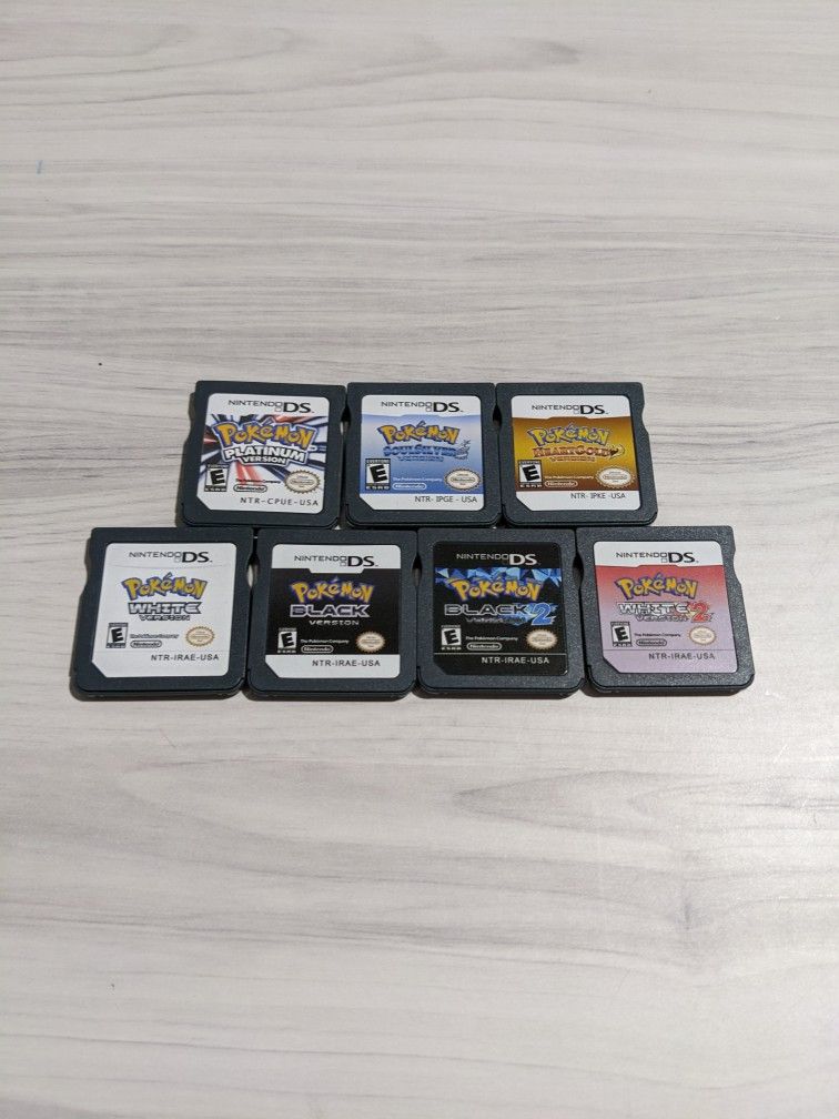 Pokemon Games DS ($25 Each)