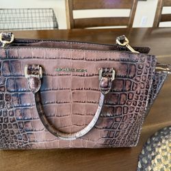Michael Kors Crocodile Shoulder Bag