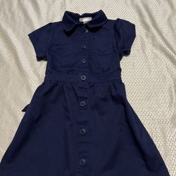 Navy Blue Dress, 3T Schoolgirl Style School Uniform
