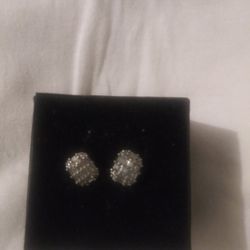 Bauget Ear Rings Silver