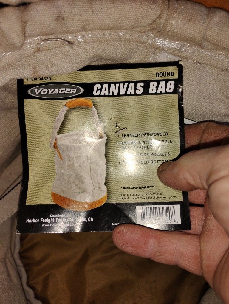 Canvas Tool Bag
