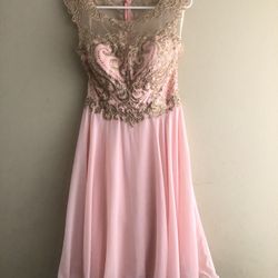 Pink/Rose Gold Dress