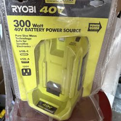 Ryobi 40V Battery Charger 