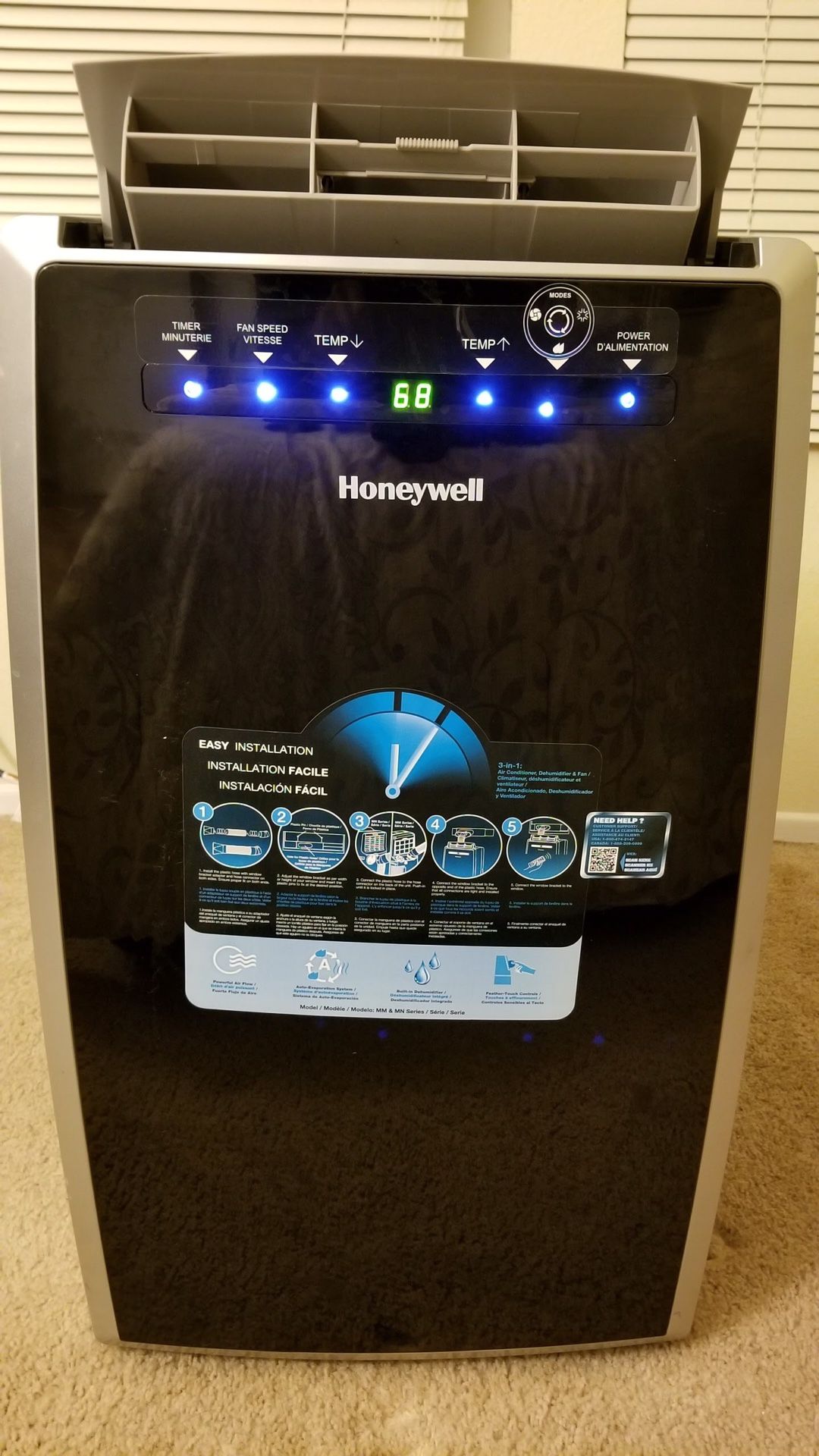 Honeywell MN12CES Portable Air Conditioner