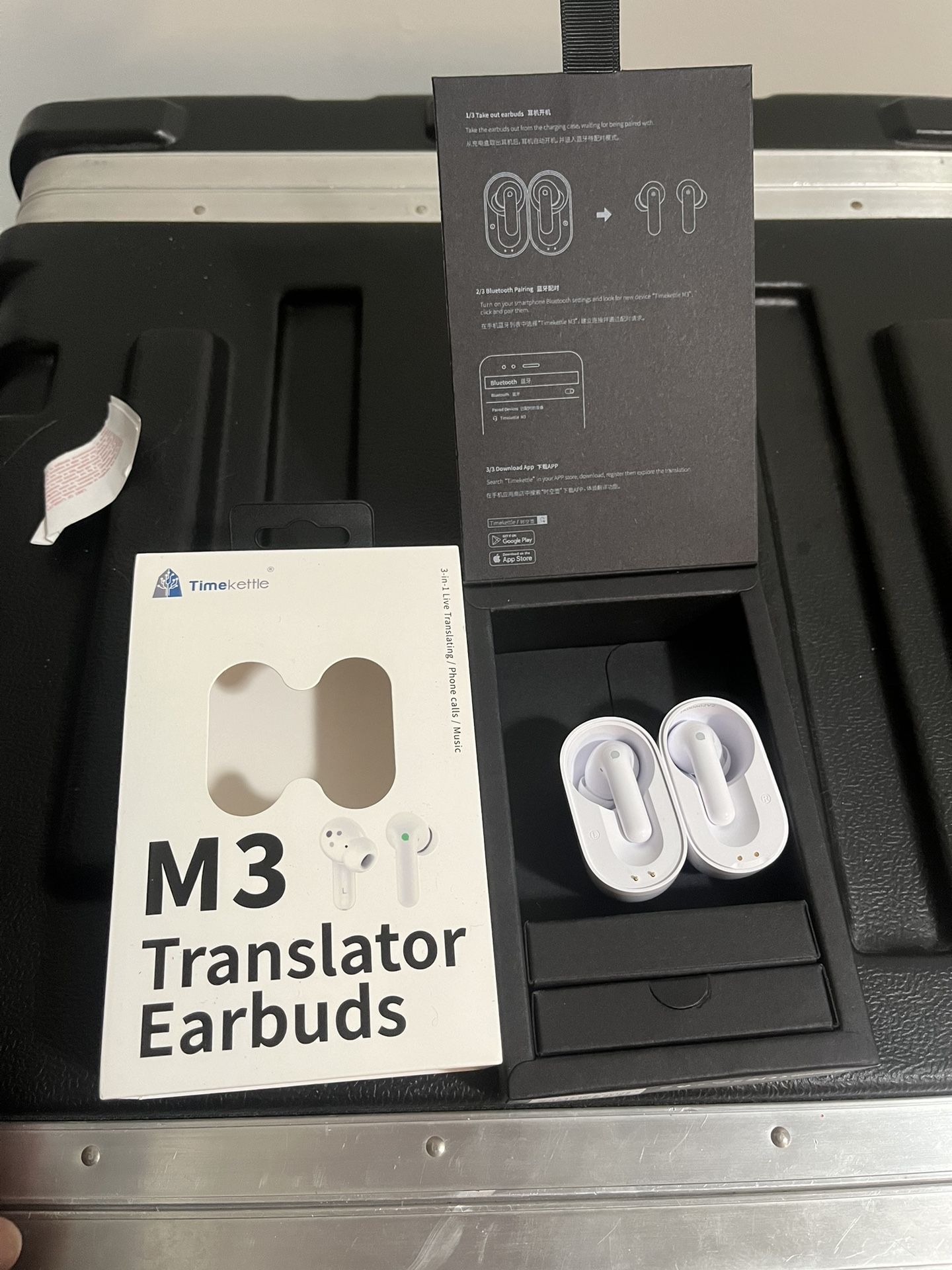 M3 Teakettle Translator Earbuds
