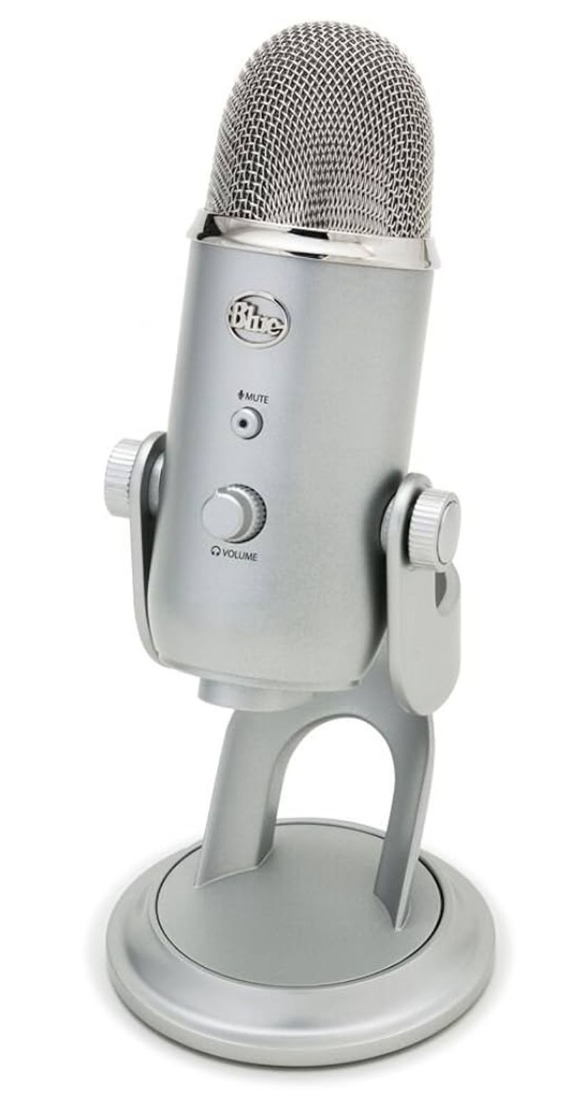 Blue Yeti Professional USB Desk Microphone SILVER