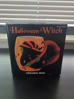 Halloween Witch Mug