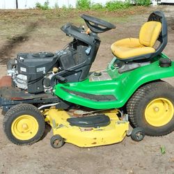 2013 John Deere X320 Riding Lawn Mower - Kawasaki V Twin - Needs Fix