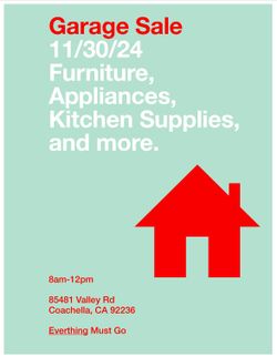 Garage Sale