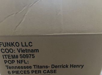 Derrick Henry Tennessee Titans Funko