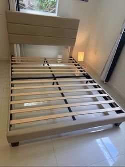 Queen bed frame