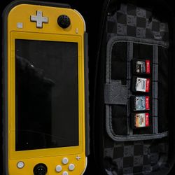 Nintendo Switch Lite With Games 170