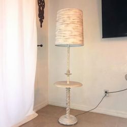 Vintage Leviton Brass Floor Lamp 