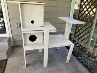 Custom Built Outdoor Cat Condo