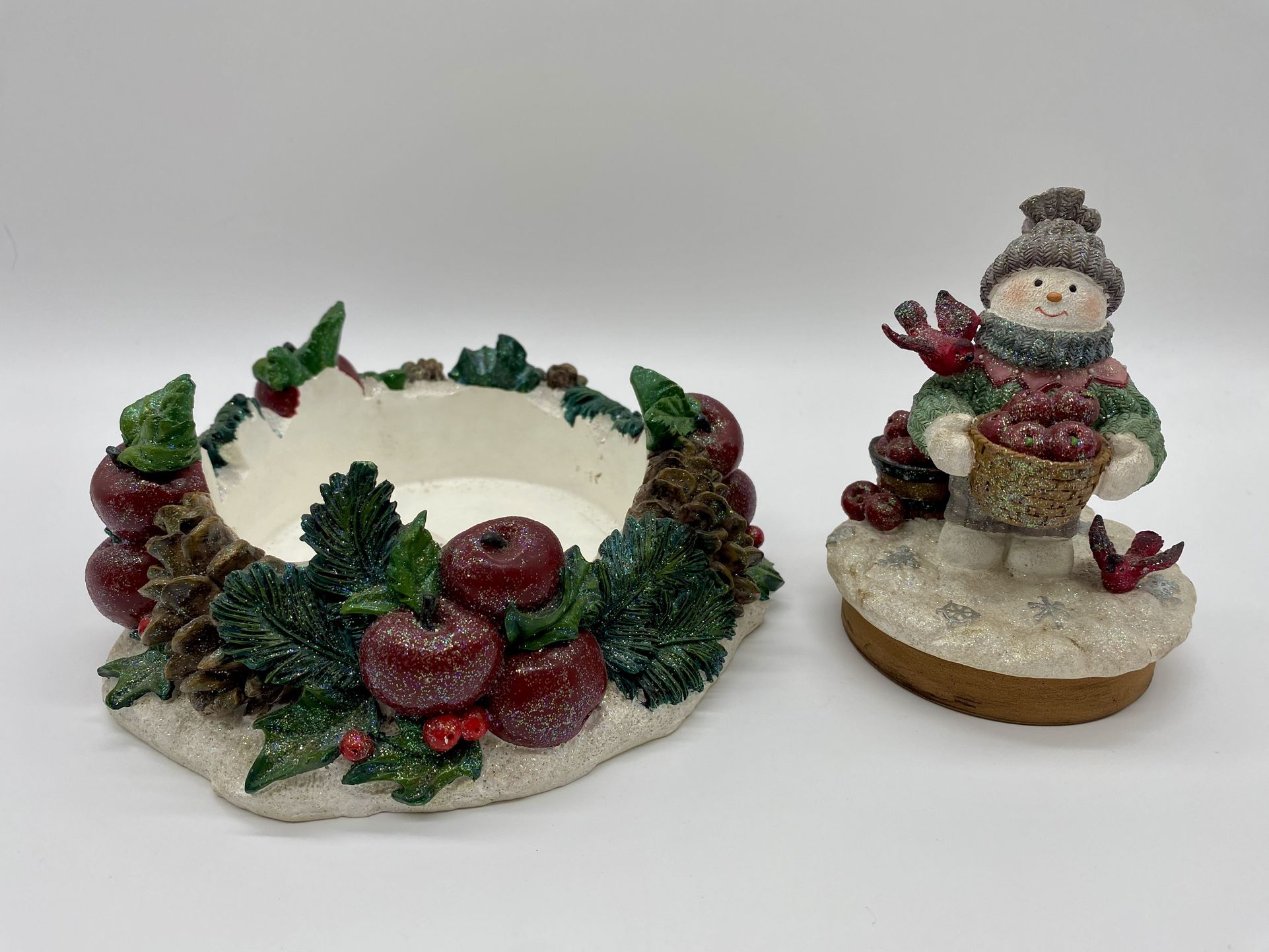 Snowman Candle Holder